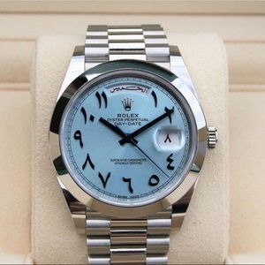 Rolex 228206 DayDate Arabic Dial Edition Platinum